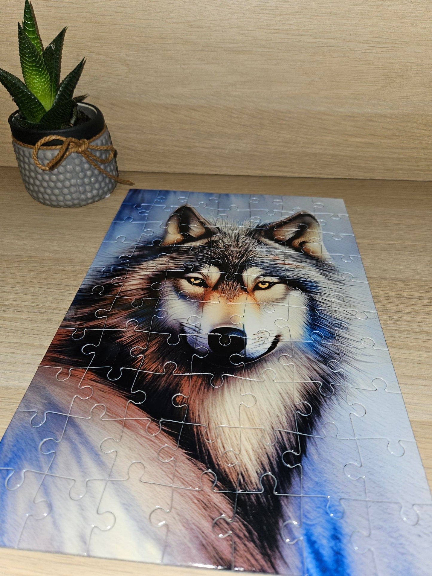 Puzzle modèle loup